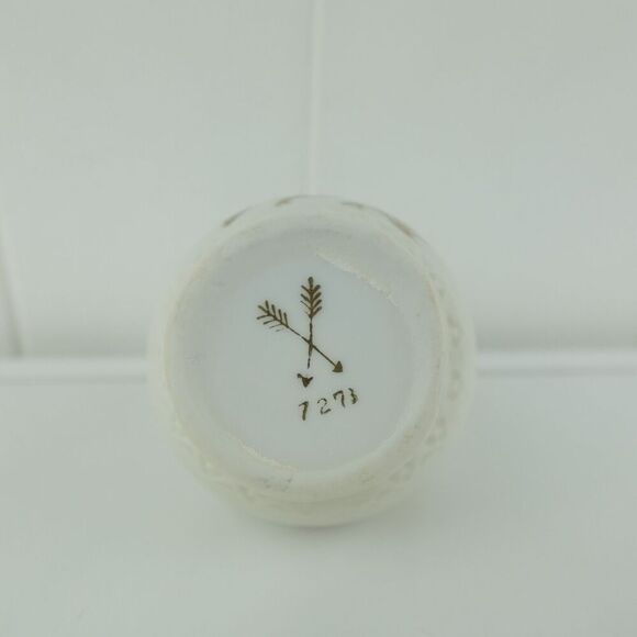 Arnart Japanese Bone China Sugar Bowl Pink Roses Gold Embossed Vintage - Picture 7 of 8